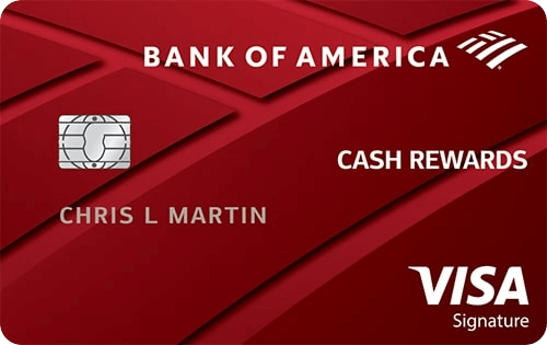 Bank of America® Cash Rewards credit card 返现信用卡