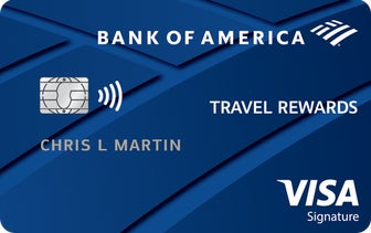 Bank of America® Travel Rewards credit card 旅行信用卡